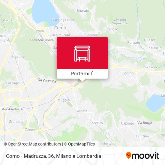 Mappa Como - Madruzza, 36