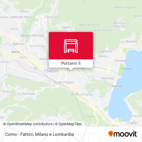 Mappa Como - Fattori