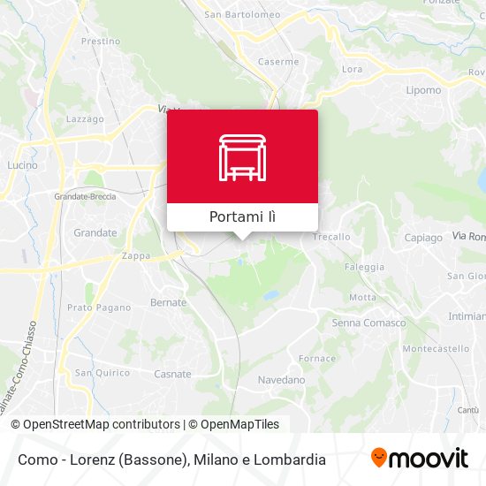 Mappa Como - Lorenz (Bassone)
