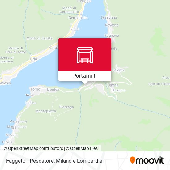 Mappa Faggeto - Pescatore