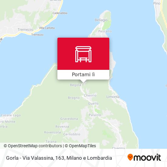 Mappa Gorla - Via Valassina, 163