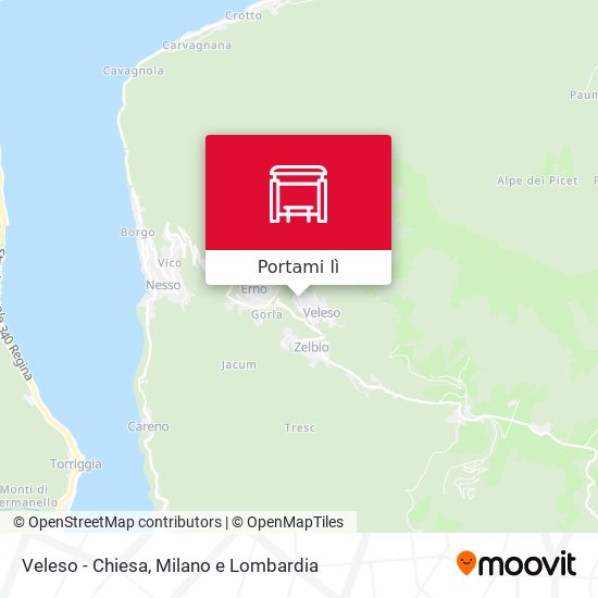 Mappa Veleso - Chiesa