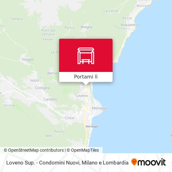 Mappa Loveno Sup. - Condomini Nuovi
