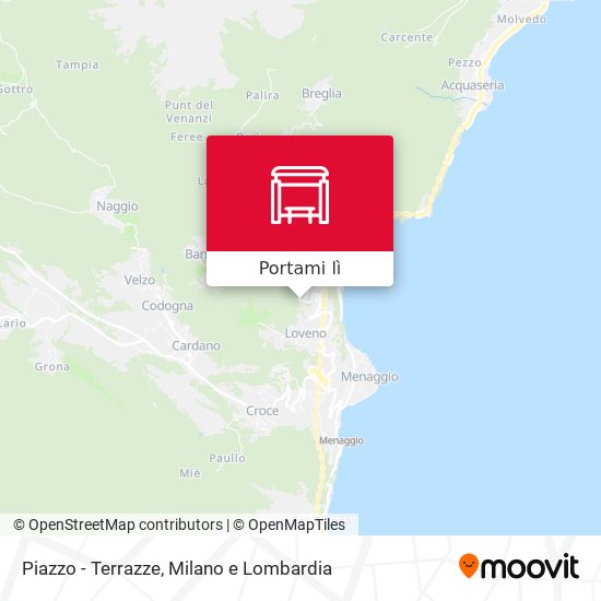 Mappa Piazzo - Terrazze