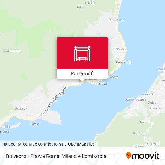 Mappa Bolvedro - Piazza Roma