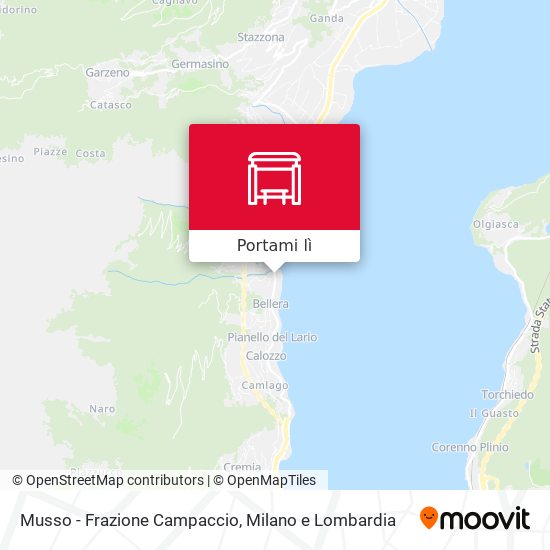 Mappa Musso - Frazione Campaccio
