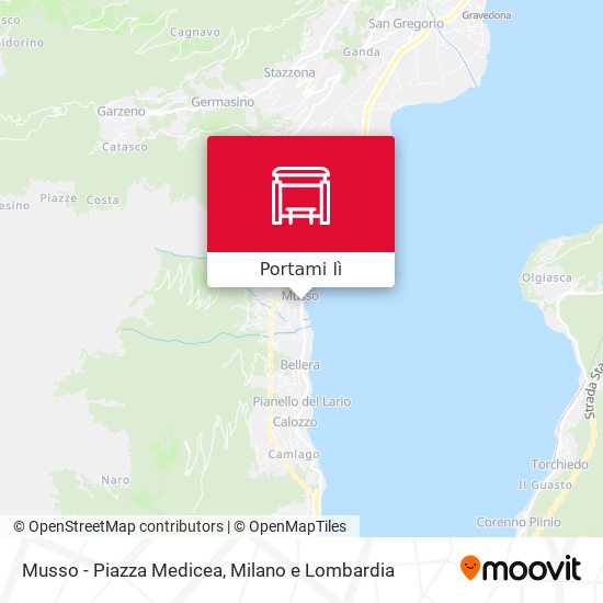 Mappa Musso - Piazza Medicea