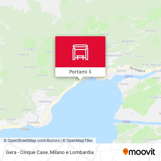 Mappa Gera - Cinque Case
