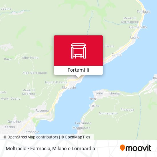 Mappa Moltrasio - Farmacia