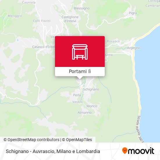 Mappa Schignano - Auvrascio