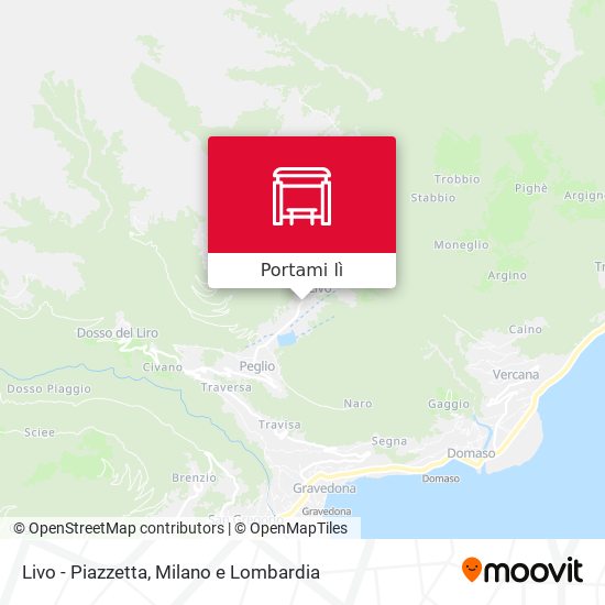 Mappa Livo - Piazzetta