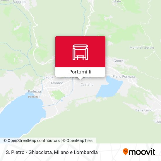 Mappa S. Pietro - Ghiacciata