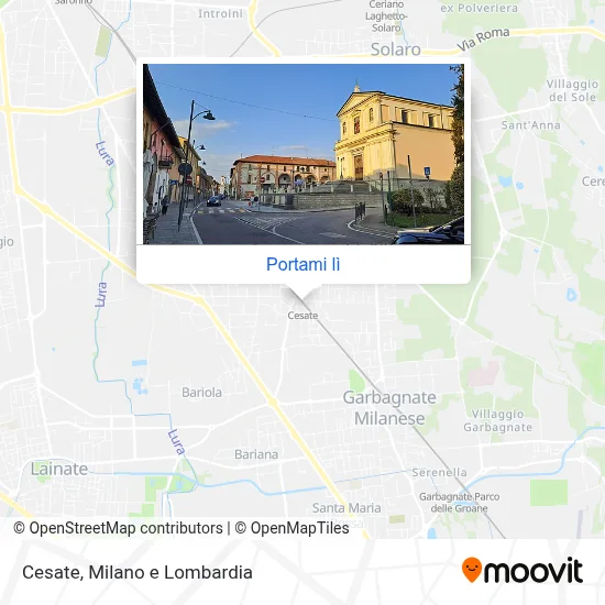 Mappa Cesate