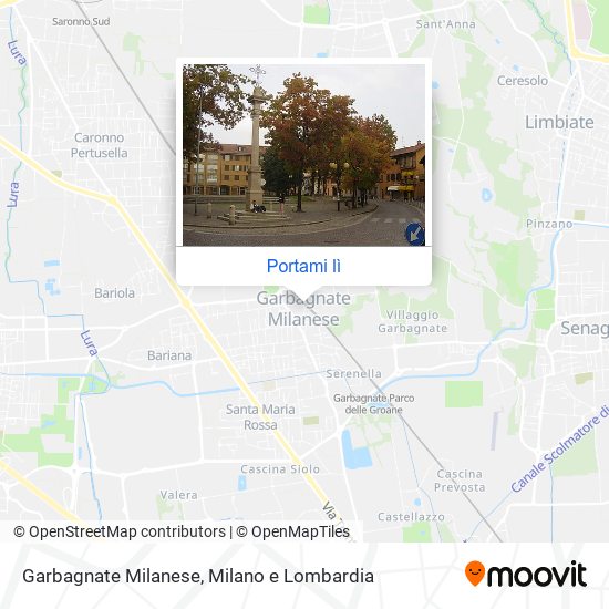 Mappa Garbagnate Milanese