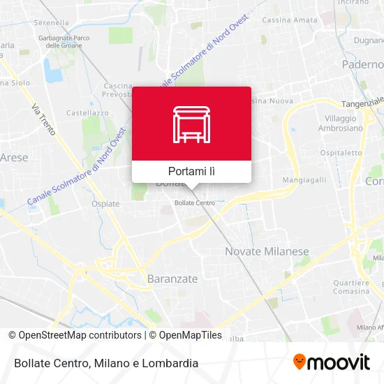 Mappa Bollate Centro