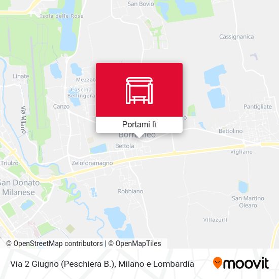 Mappa Via 2 Giugno (Peschiera B.)