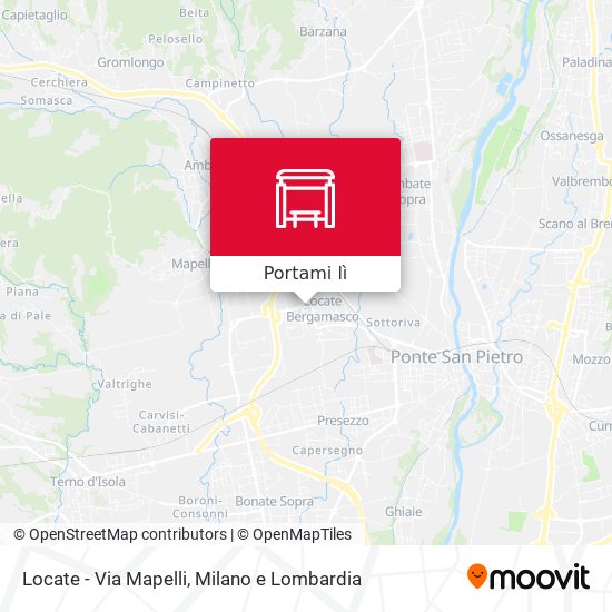 Mappa Locate - Via Mapelli