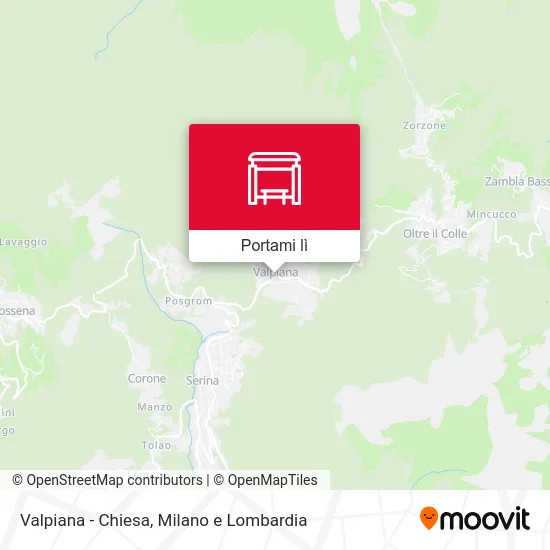 Mappa Valpiana - Chiesa