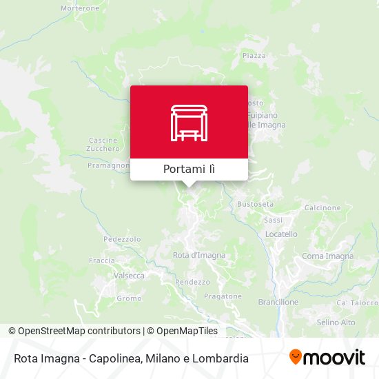 Mappa Rota Imagna - Capolinea