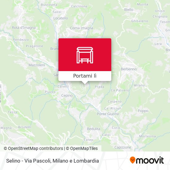 Mappa Selino - Via Pascoli