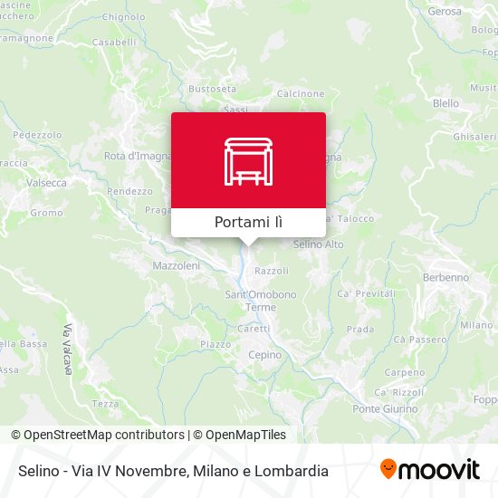Mappa Selino - Via IV Novembre