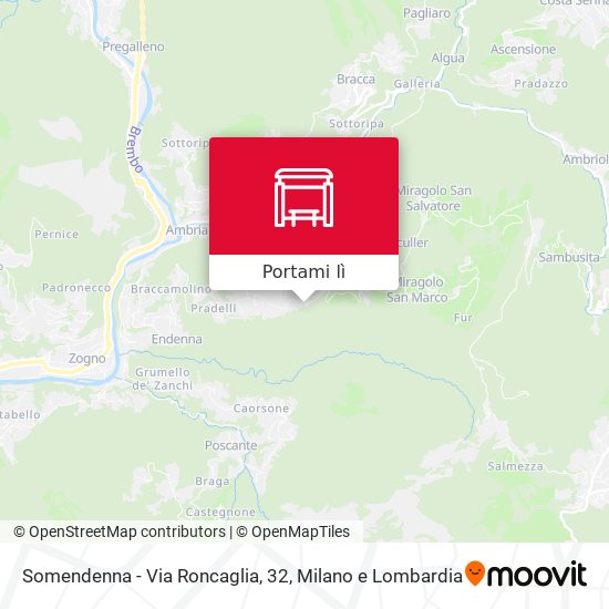 Mappa Somendenna - Via Roncaglia, 32