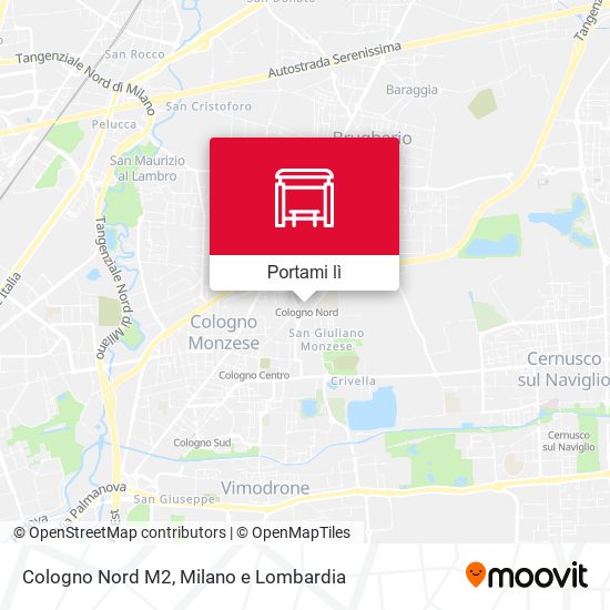 Mappa Cologno Nord M2