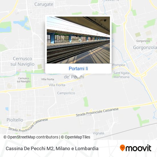 Mappa Cassina De Pecchi M2