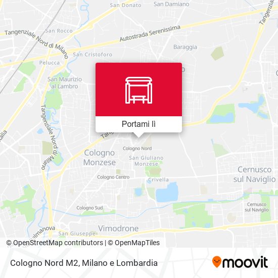 Mappa Cologno Nord M2