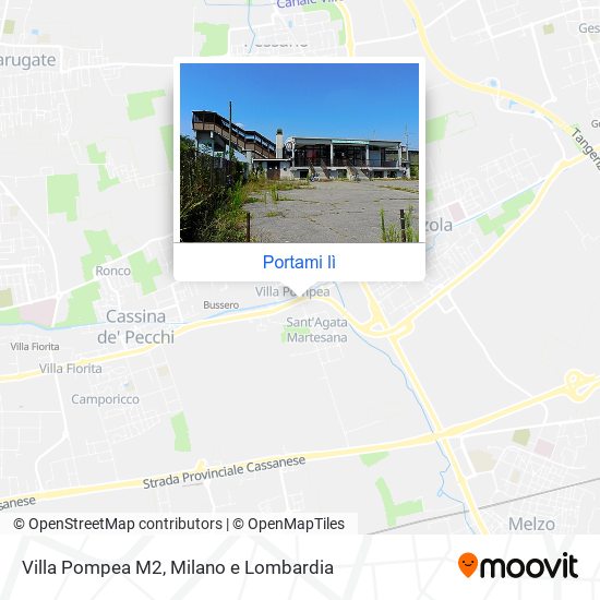 Mappa Villa Pompea M2