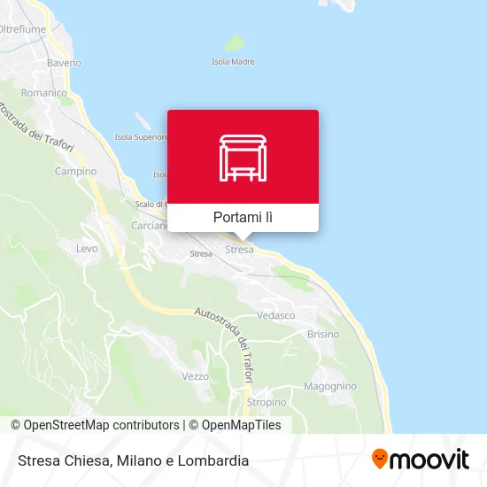 Mappa Stresa Chiesa