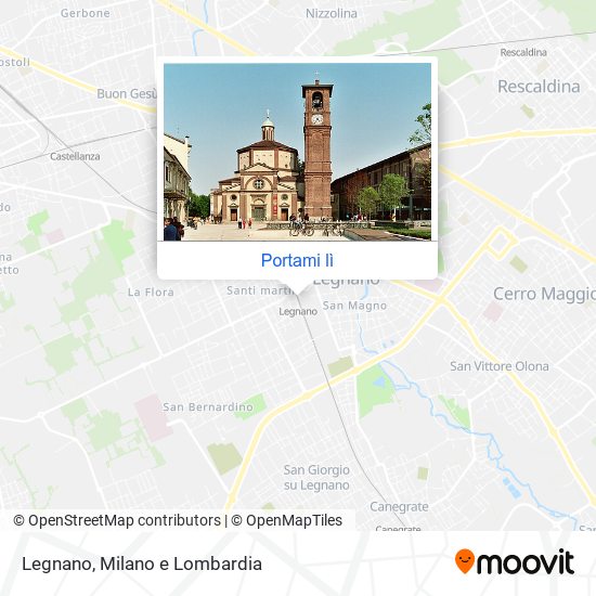 Mappa Legnano