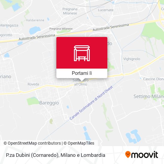 Mappa P.za Dubini (Cornaredo)