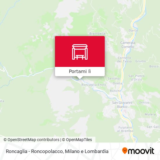 Mappa Roncaglia - Roncopolacco