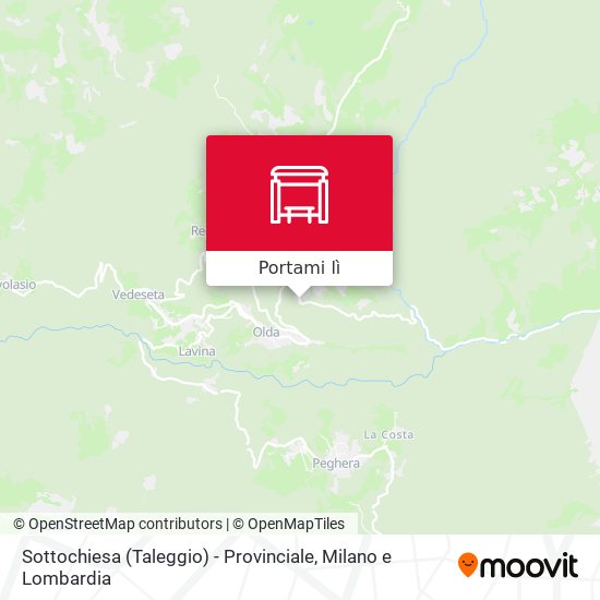 Mappa Sottochiesa (Taleggio) - Provinciale