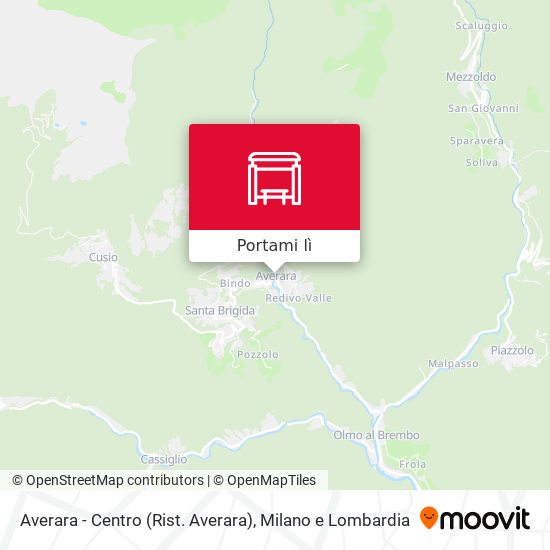 Mappa Averara - Centro (Rist. Averara)