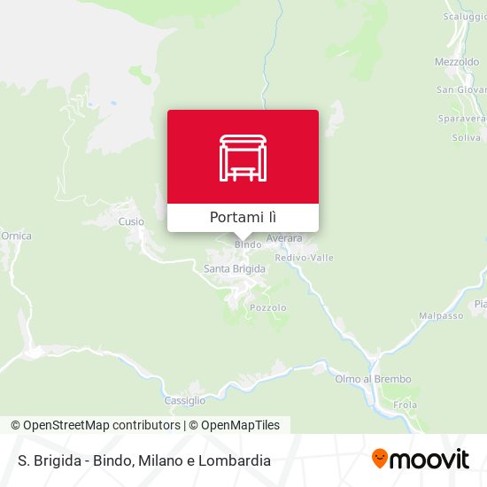 Mappa S. Brigida - Bindo