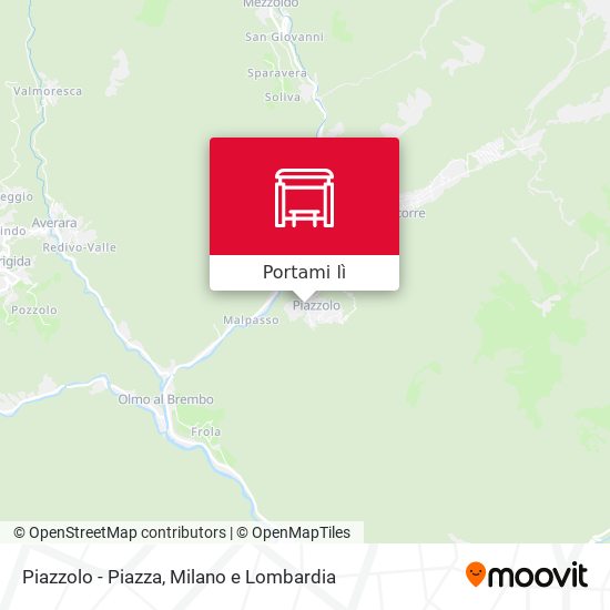 Mappa Piazzolo - Piazza