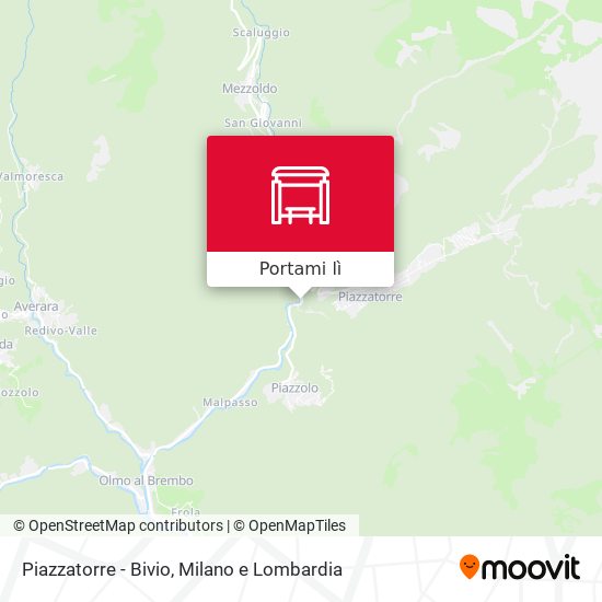 Mappa Piazzatorre - Bivio