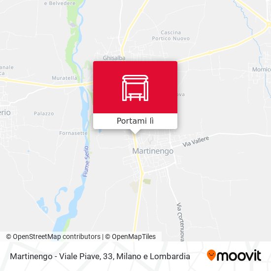 Mappa Martinengo - Viale Piave, 33