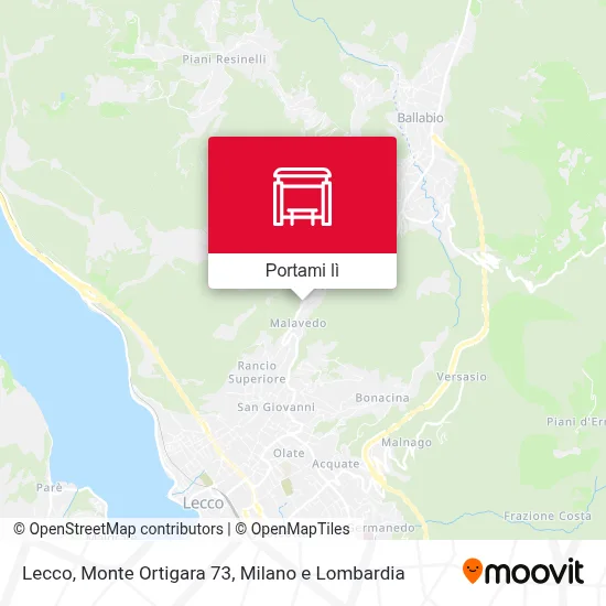 Mappa Lecco, Monte Ortigara 73