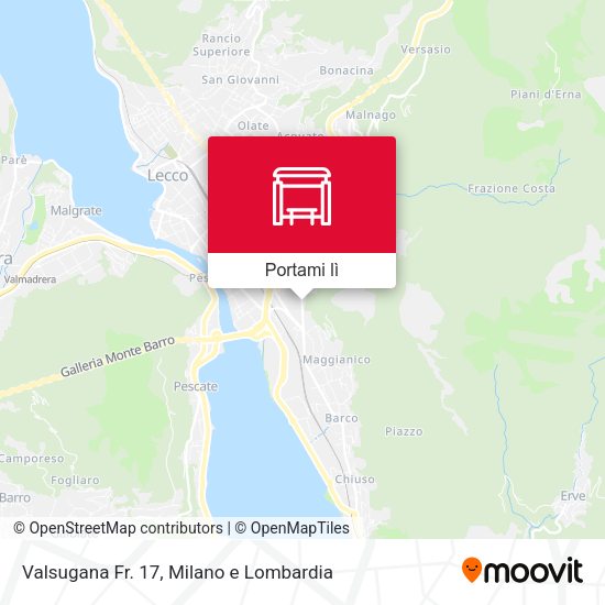 Mappa Valsugana Fr. 17