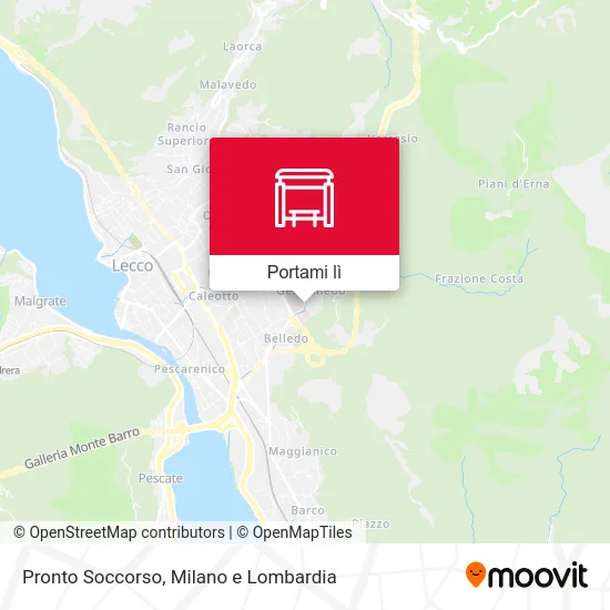 Mappa Pronto Soccorso