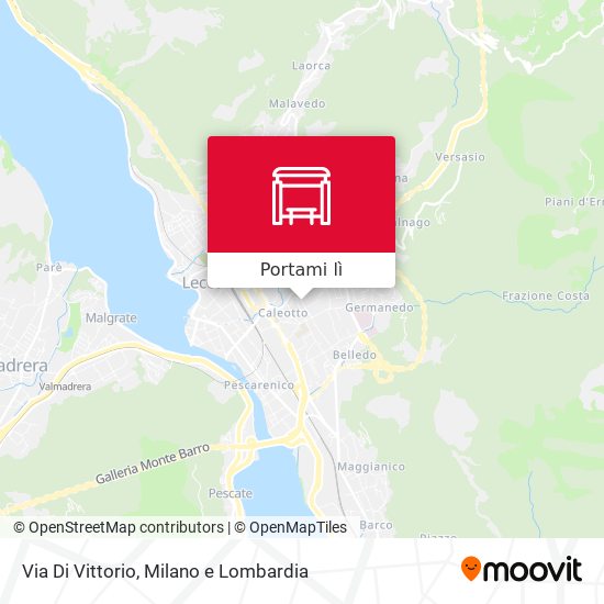 Mappa Via Di Vittorio