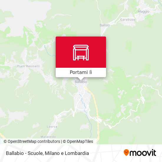 Mappa Ballabio - Scuole