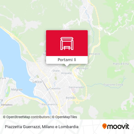 Mappa Piazzetta Guerrazzi