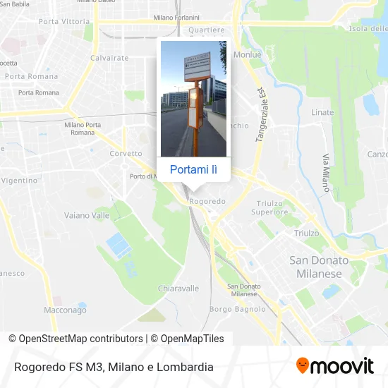 Mappa Rogoredo FS M3