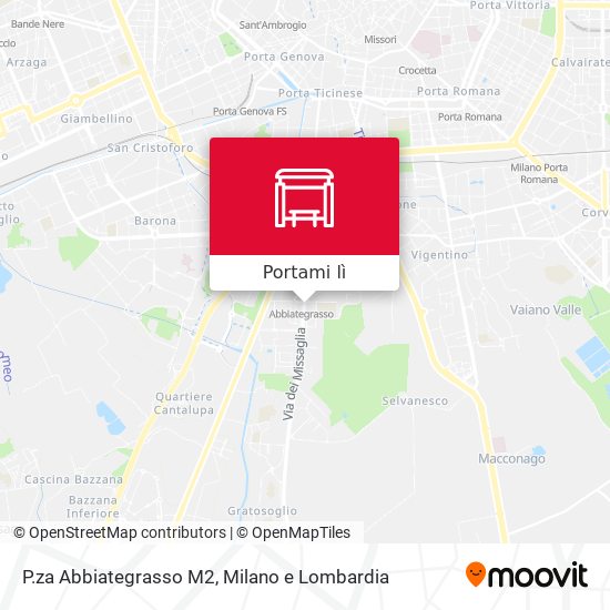 Mappa P.za Abbiategrasso M2