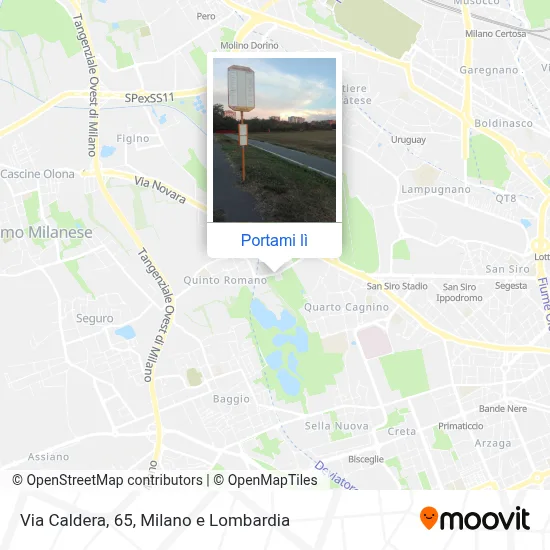 Mappa Via Caldera, 65