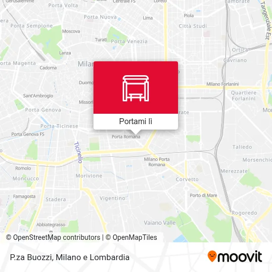 Mappa P.za Buozzi